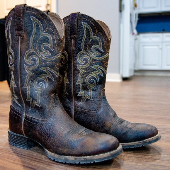 ariat women's hybrid rancher work boot